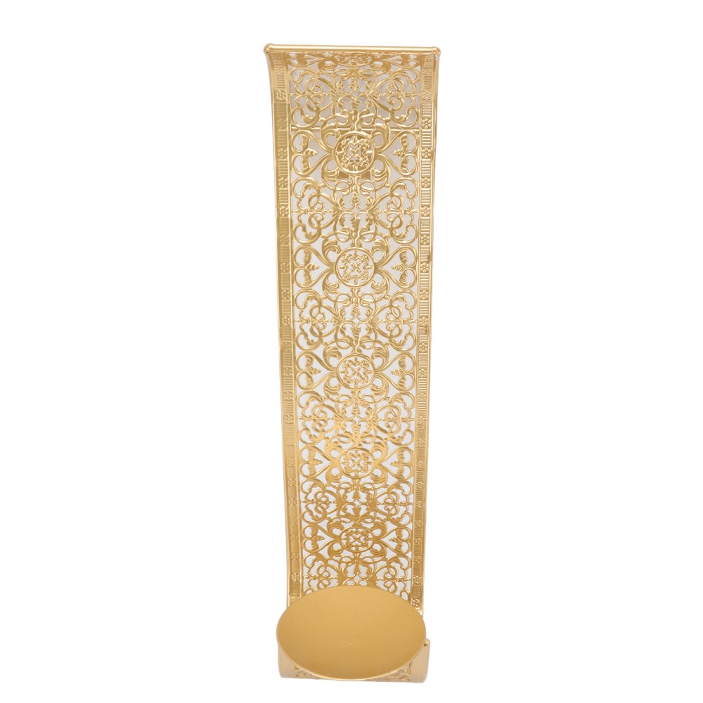 Wedding Solution - Demir Duvar Mumluk 15.16x 5.12in Altın