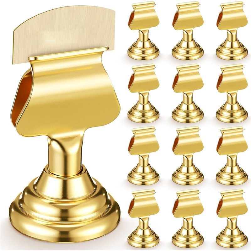 Table Number Gold - ~ Son Model 12 Adet Altın