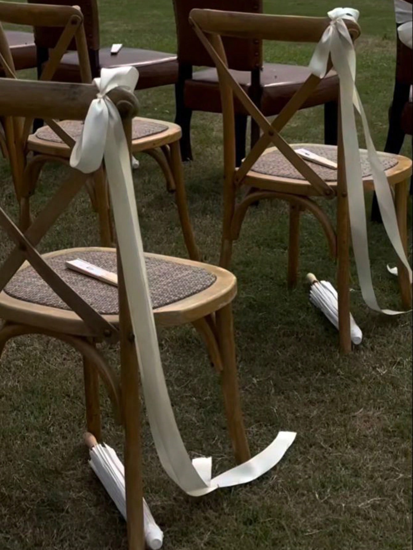 Bridal Sash Ribbon - Uzun Kuyruklu Saten Ayıklayacaktır Sandalye Yayları