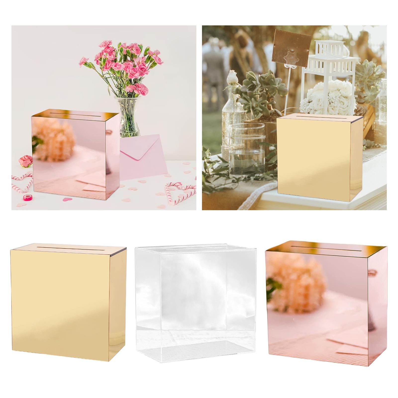 Wedding Card Box - Akrilik Düğün Kartı Kutusu Doğum Günü