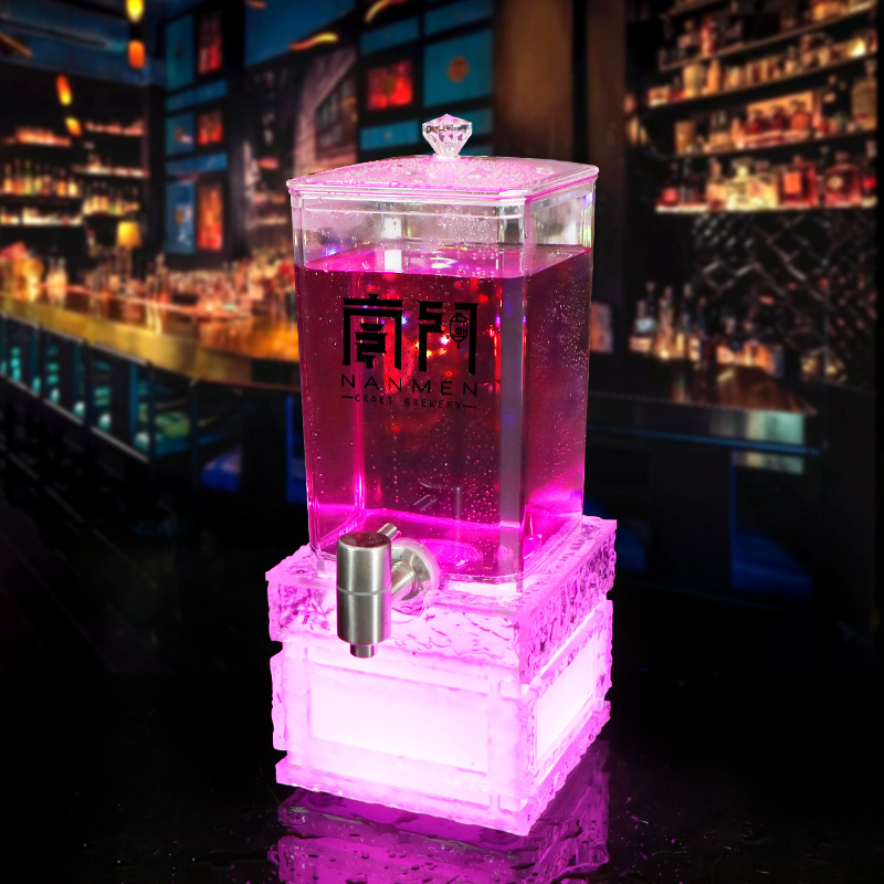 Wedding Alcohol Supply - 2L ve 3L'lik LED'li Bira Fıçısı,