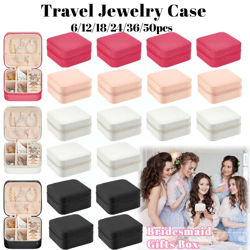 Wedding Supply List - 6-50 adet Seyahat Takı Çantası Nedime