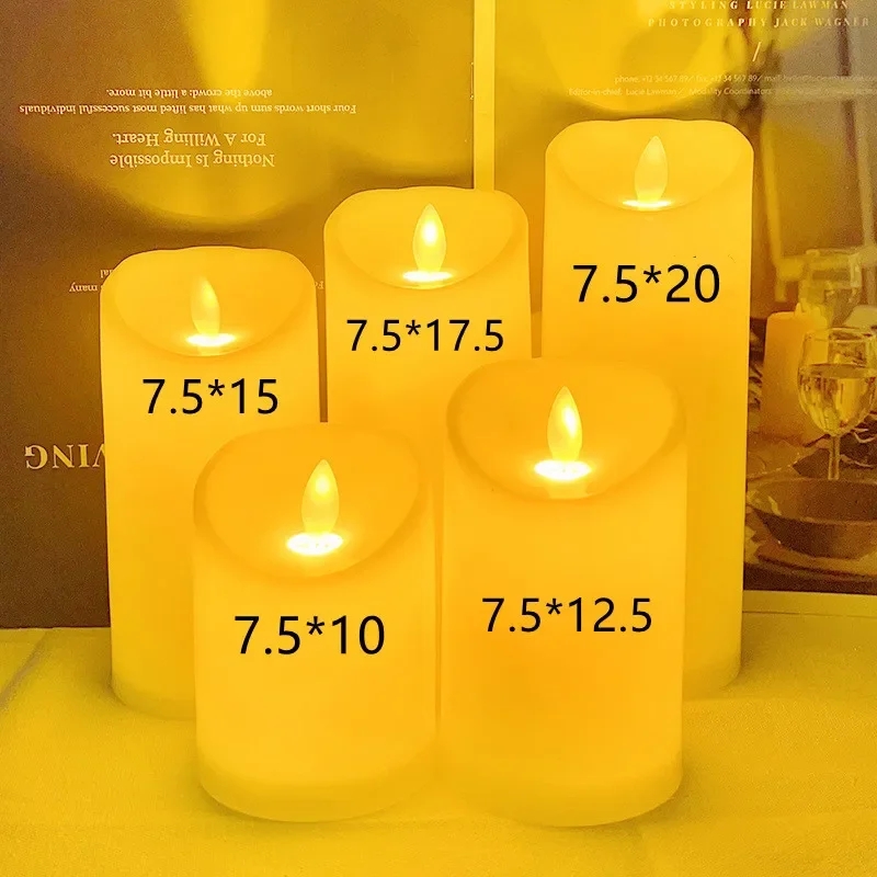 Wedding Power Supply - Alevsiz Titreşen LED Mumlar Işık Alevsiz