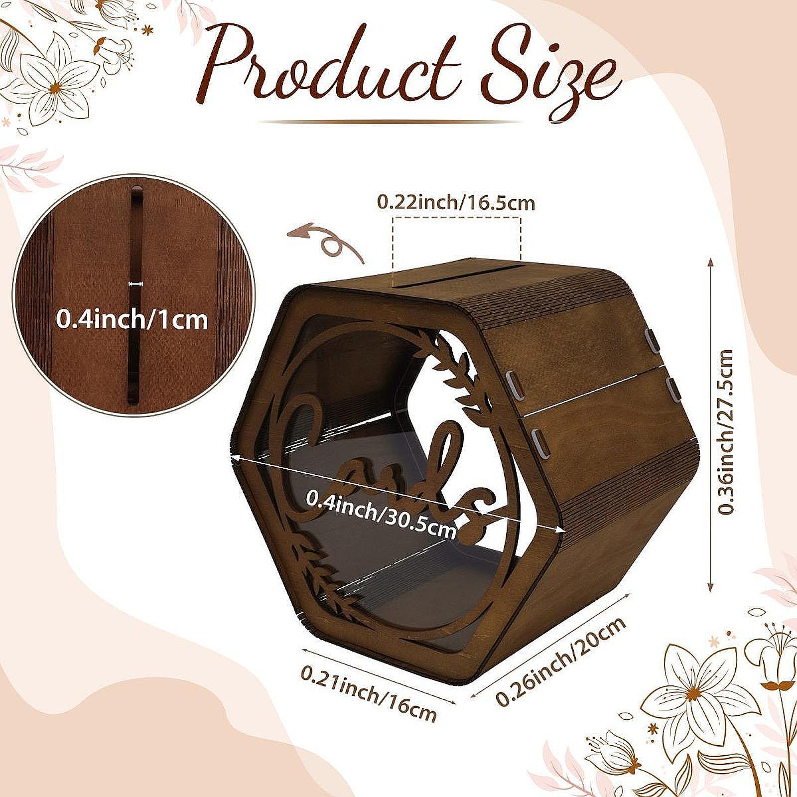 Düğün Kartı Kutusu, Yuvalı Dek - Wedding Card Box incelemesi ve fiyatı