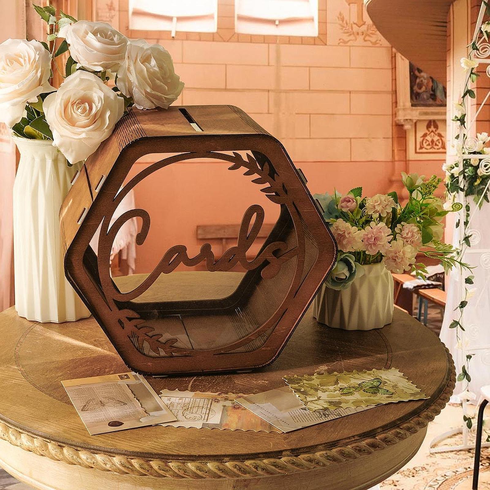 Düğün Kartı Kutusu, Yuvalı Dek - Wedding Card Box incelemesi ve fiyatı