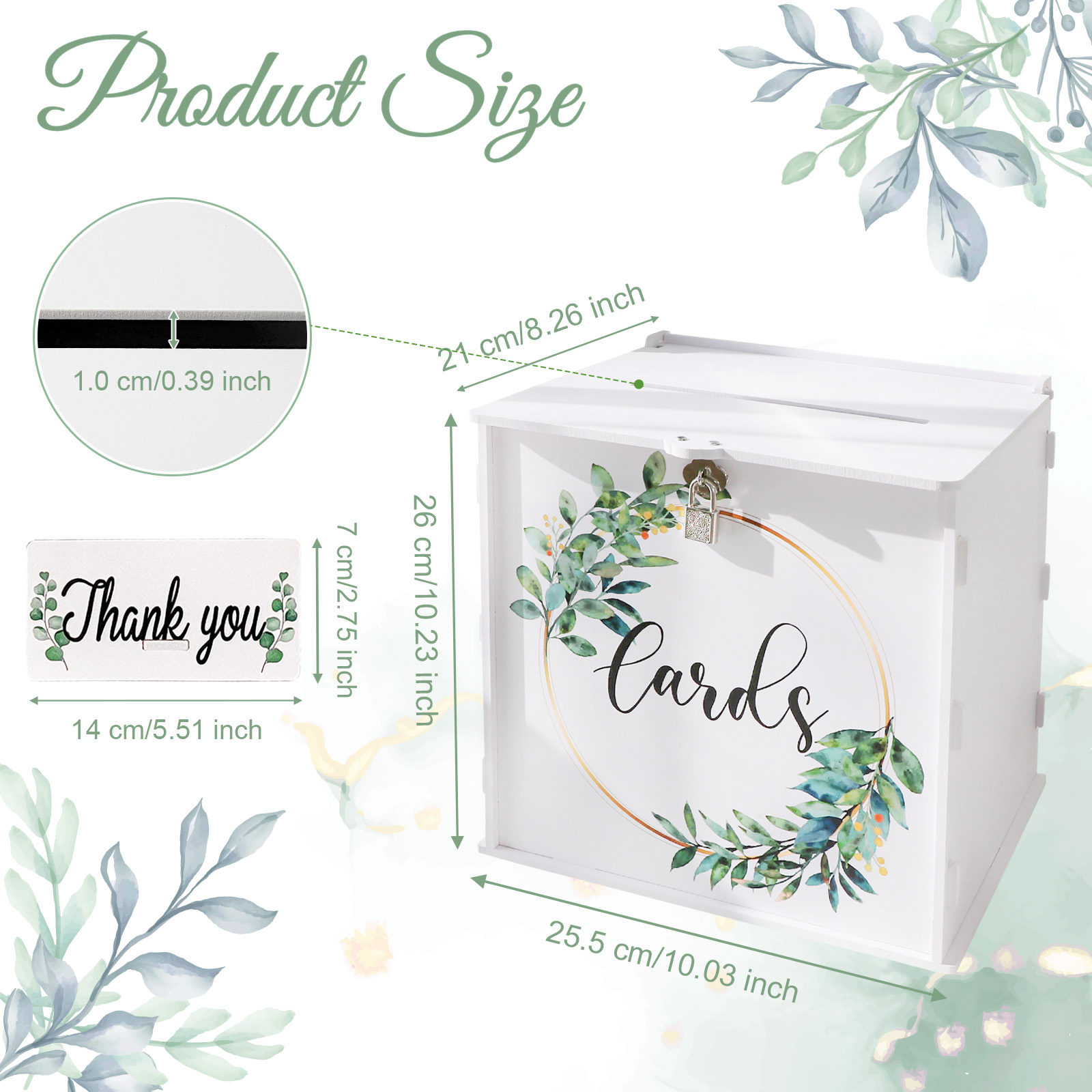 Kilitli Düğün Kart Kutusu, Res - Wedding Card Box incelemesi ve fiyatı