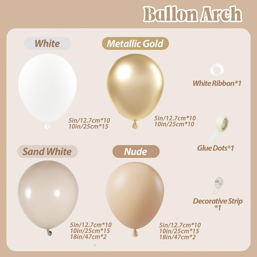 102 adet Beyaz Kum Metalik Alt - Wedding Day Supply Kit incelemesi ve fiyatı