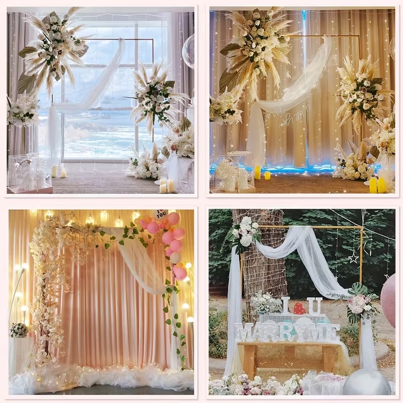 6.6FT X 6.6FT Kare Arka Plan S - Wedding Balloon Arch incelemesi ve fiyatı