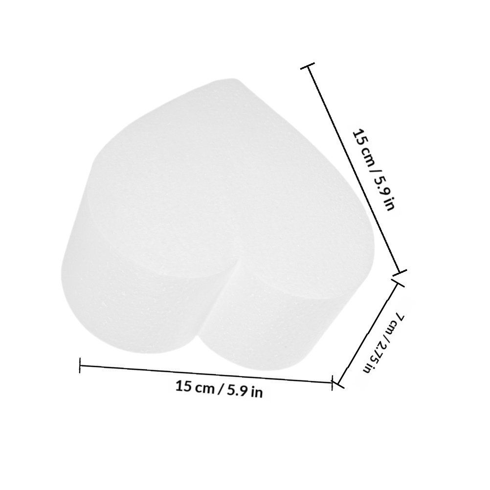 4 Parça Kalp Şeklinde Köpük Pa - Wedding Supply Decor incelemesi ve fiyatı