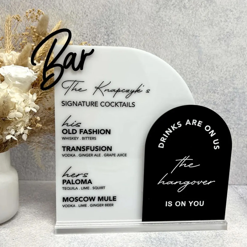 3D Kesimli Özel Bar Menüsü. Dü - Table Number Gold incelemesi ve fiyatı