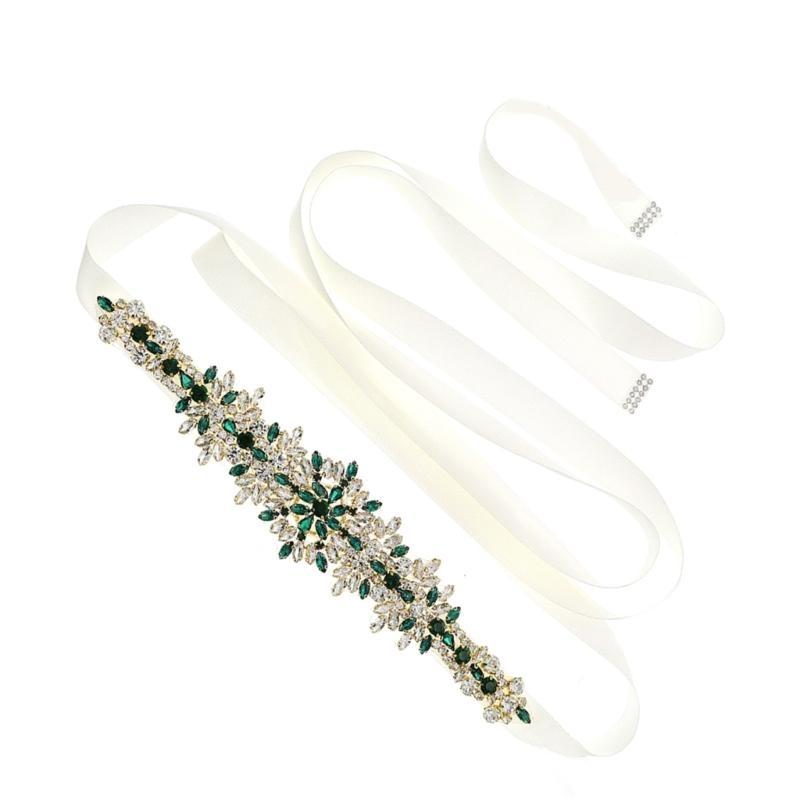 652F Lüks Kristal kuşak kemer  - Bridal Sash Ribbon incelemesi ve fiyatı