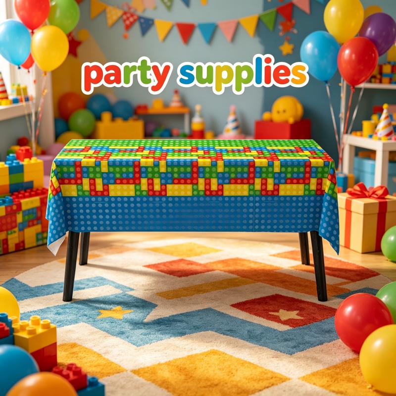 Yapı Taşı Tuğla Tarzı Masa Ört - Wedding Day Supply Kit incelemesi ve fiyatı