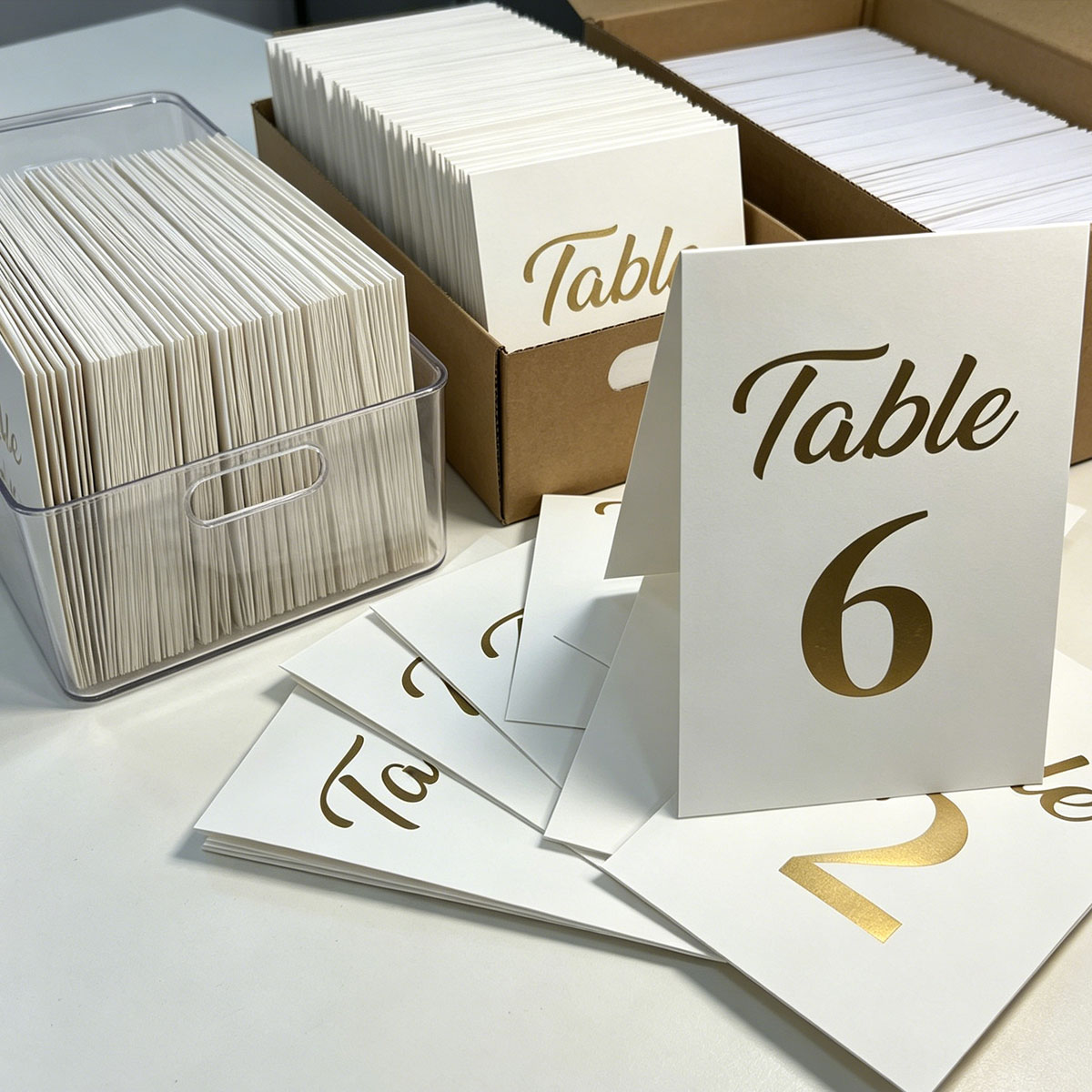 1 takım Altın Varak Düğün Masa - Table Number Gold incelemesi ve fiyatı