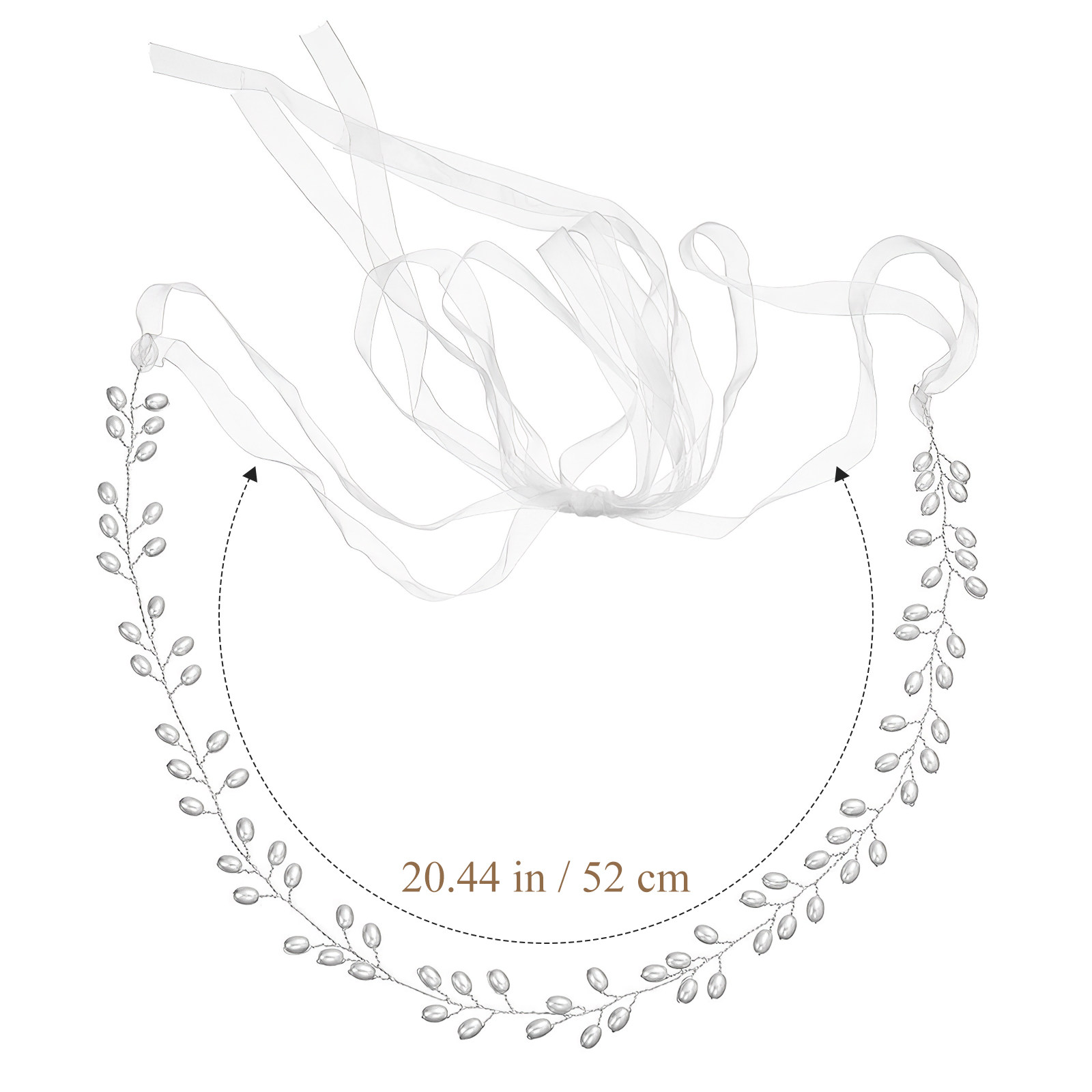İnci Detaylı Gelinlik Kemeri K - Bridal Sash Ribbon incelemesi ve fiyatı