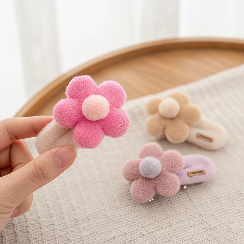 Kızlar için Peluş Çiçekli Saç  - Wedding Solution incelemesi ve fiyatı