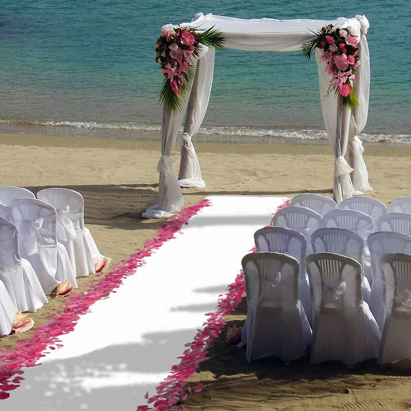 Fransa ücretsiz nakliye düğün  - Aisle Runner White incelemesi ve fiyatı
