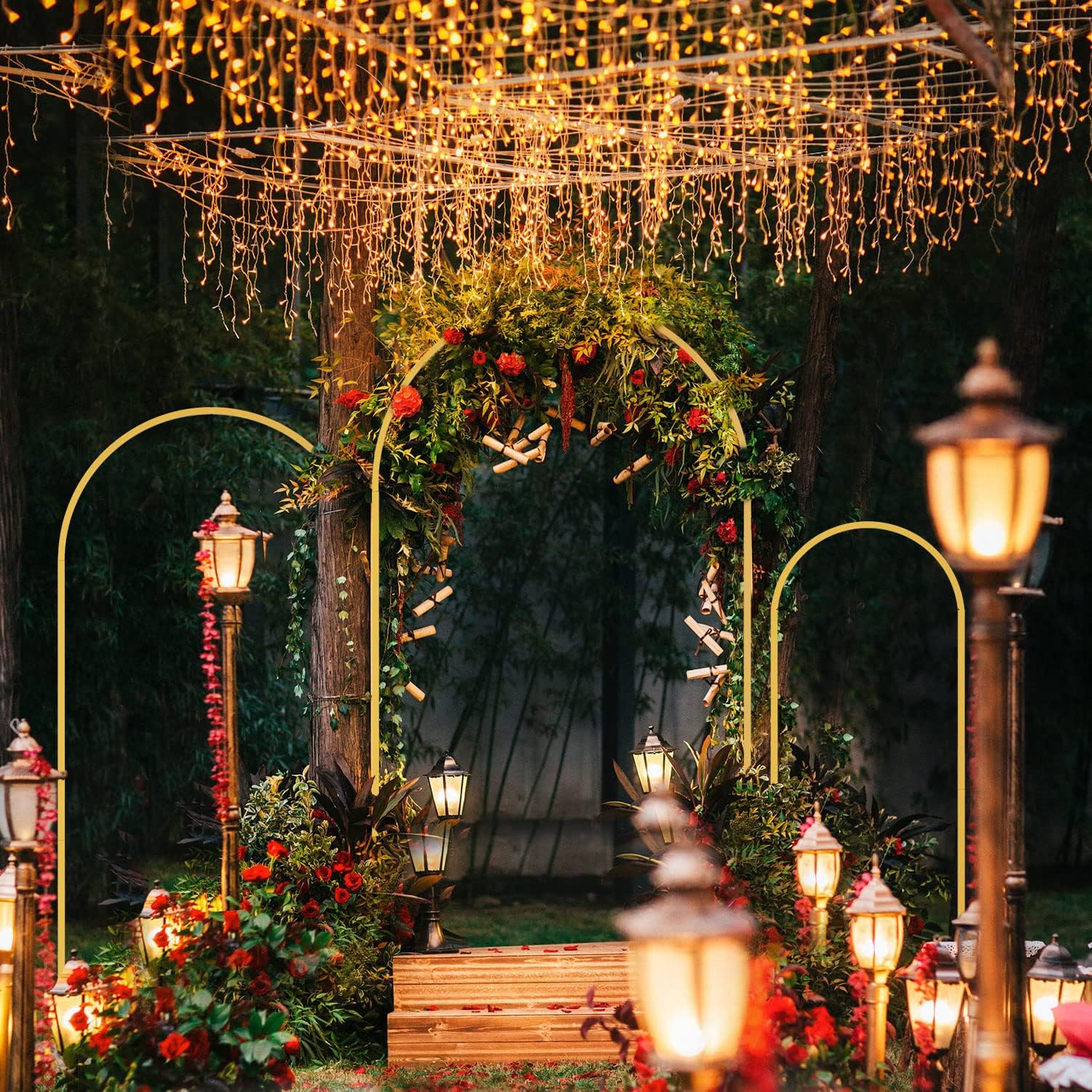 1 adet Altın Metal Kemer Zemin - Wedding Balloon Arch incelemesi ve fiyatı