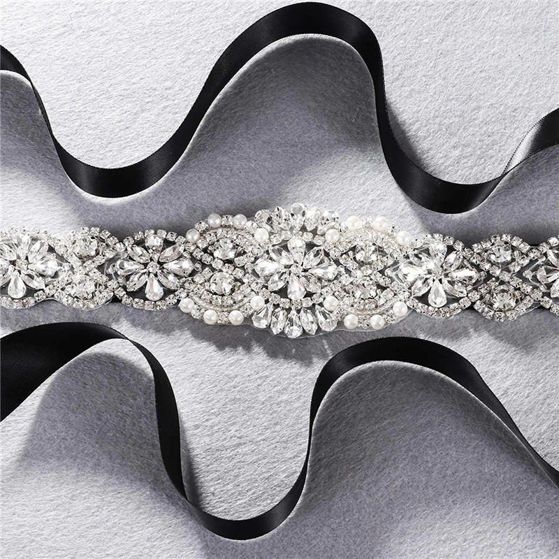 Rhinestones gelin kemeri lüks  - Bridal Sash Ribbon incelemesi ve fiyatı