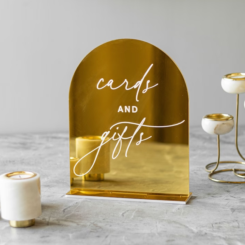 4 düğün işareti, sevgi dolu ha - Table Number Gold incelemesi ve fiyatı