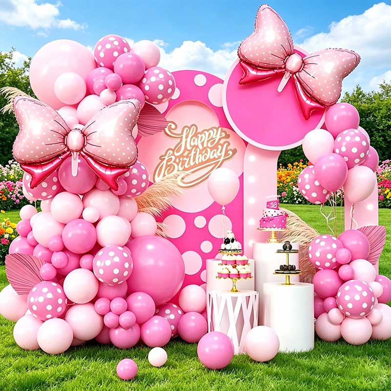 99 adet Pembe Yay Minnie Folyo - Wedding Day Supply Kit incelemesi ve fiyatı