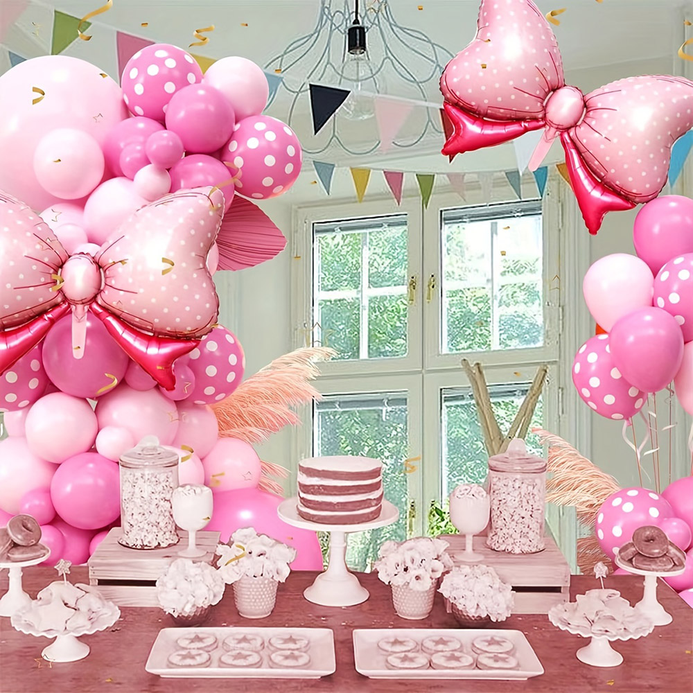99 adet Pembe Yay Minnie Folyo - Wedding Day Supply Kit incelemesi ve fiyatı