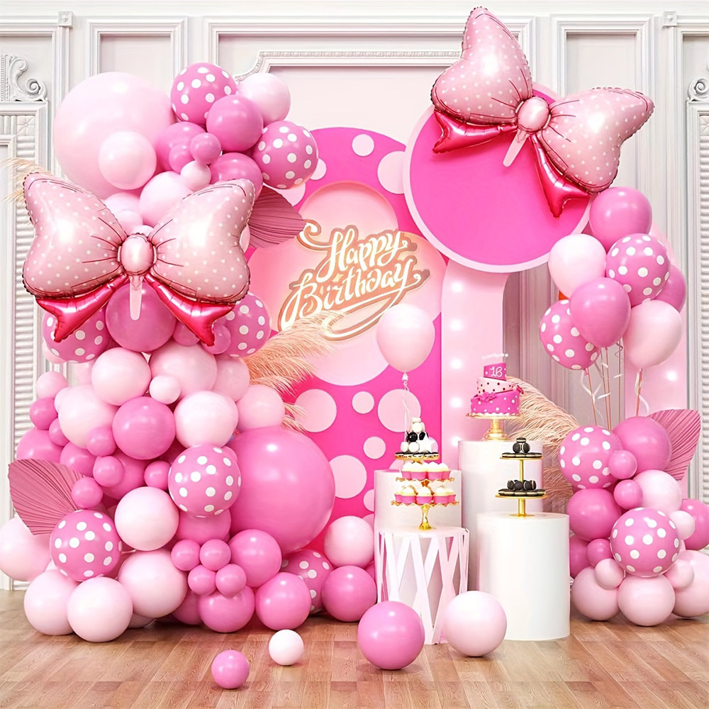 99 adet Pembe Yay Minnie Folyo - Wedding Day Supply Kit incelemesi ve fiyatı