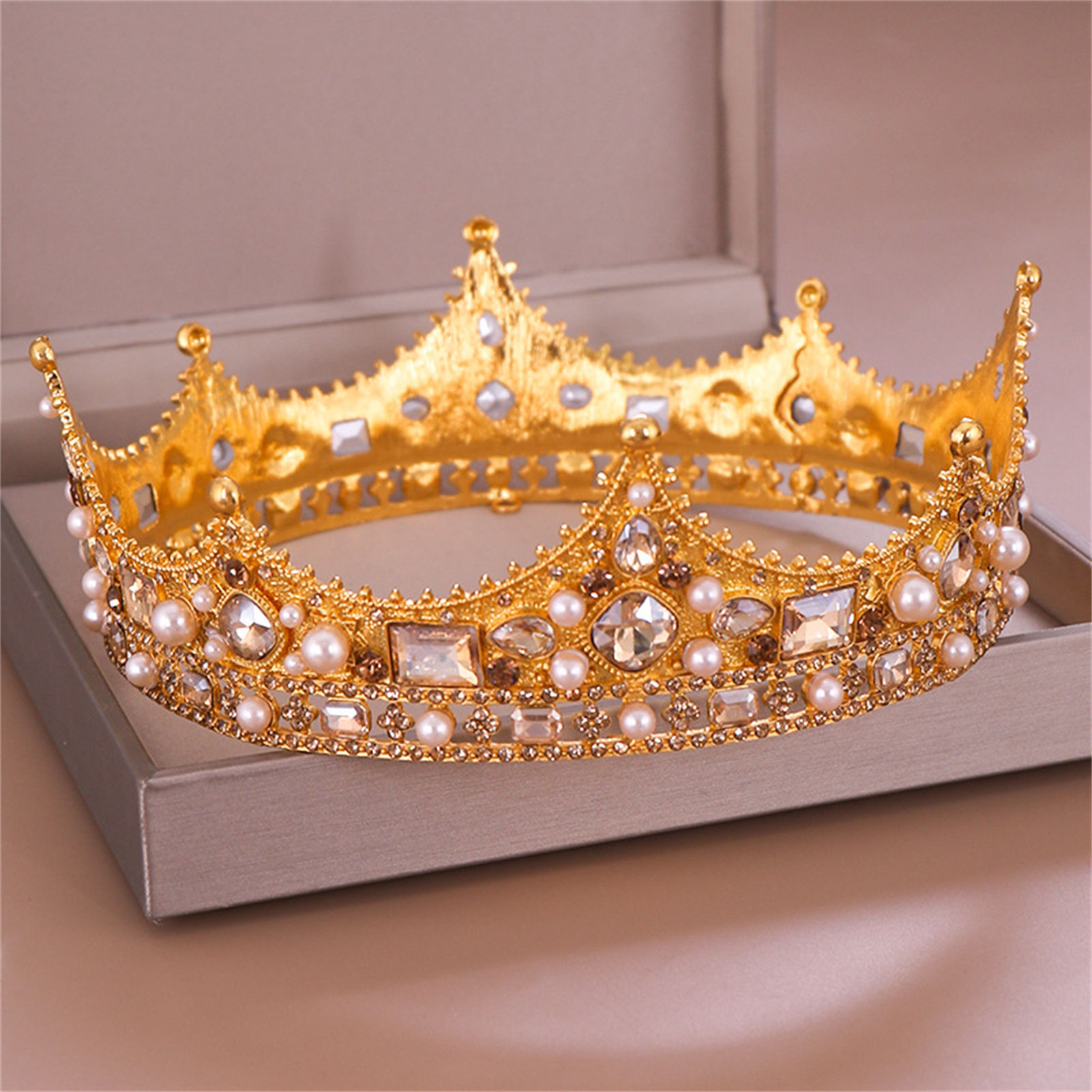 Gelin Tacı Rhinestone Taç Baro - Wedding Supply Decor incelemesi ve fiyatı
