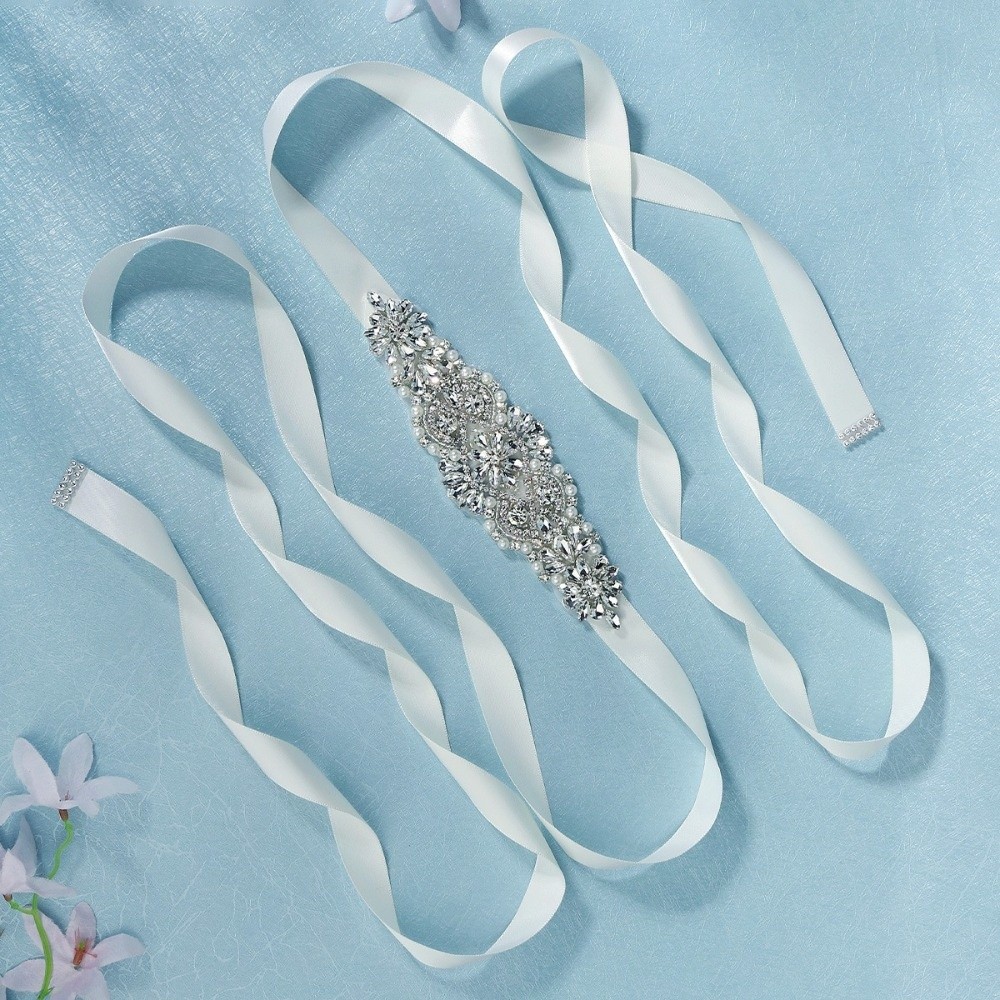 Moda Kurdele Gelin Kemeri Gümü - Bridal Sash Ribbon incelemesi ve fiyatı