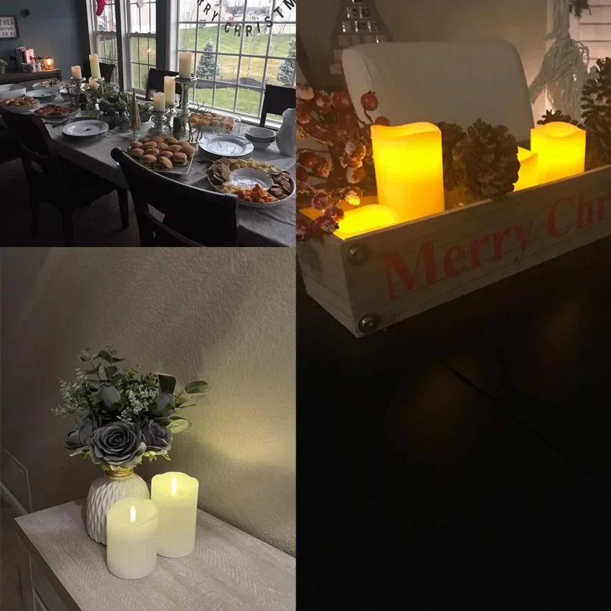 Alevsiz Titreşen LED Mumlar Iş - Wedding Power Supply incelemesi ve fiyatı